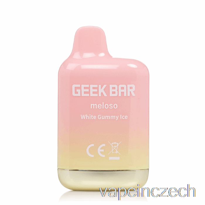 Geek Bar Meloso Mini 1500 Jednorázové Bílé Gumové Ledové Pero